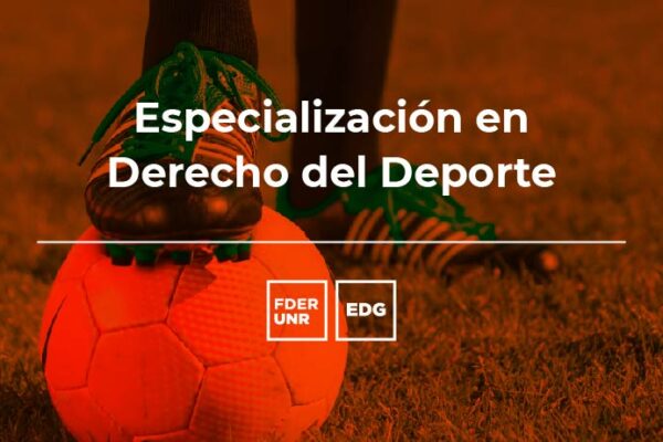 ESPECIALIZACIÓN EN DERECHO DEL DEPORTE