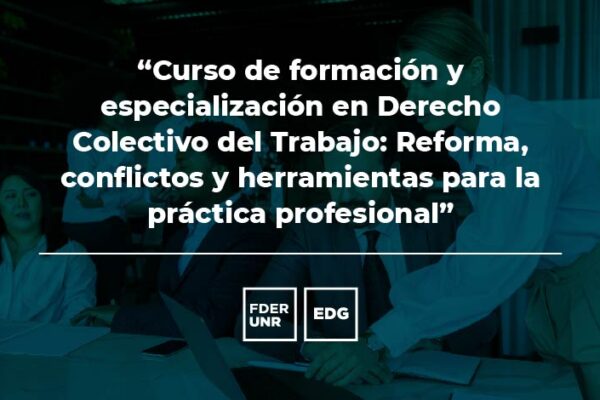 Curso de formación y especialización en Derecho Colectivo del Trabajo