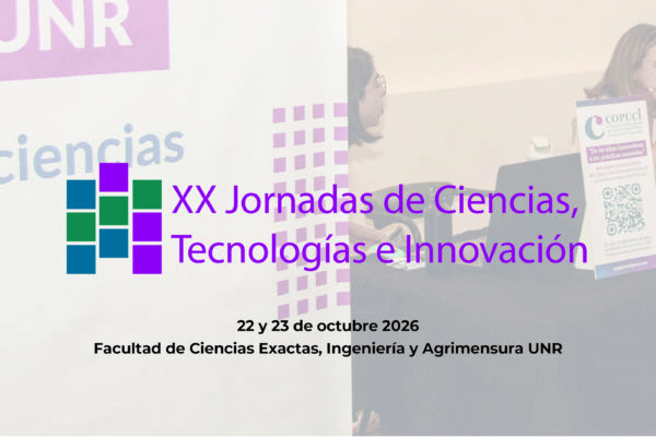 XX JORNADAS DE CIENCIAS, TECNOLOGÍAS E INNOVACIÓN