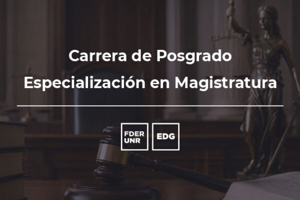 ESPECIALIZACIÓN EN MAGISTRATURA: TRABAJO PROFESIONAL FINAL