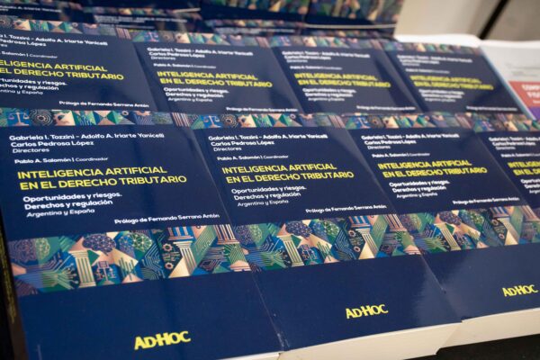 Presentación de la obra «INTELIGENCIA ARTIFICIAL EN EL DERECHO TRIBUTARIO».