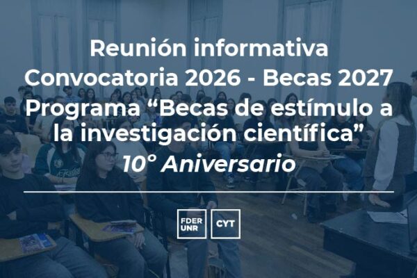 REUNIÓN INFORMATIVA CONVOCATORIA 2026 – BECAS 2027