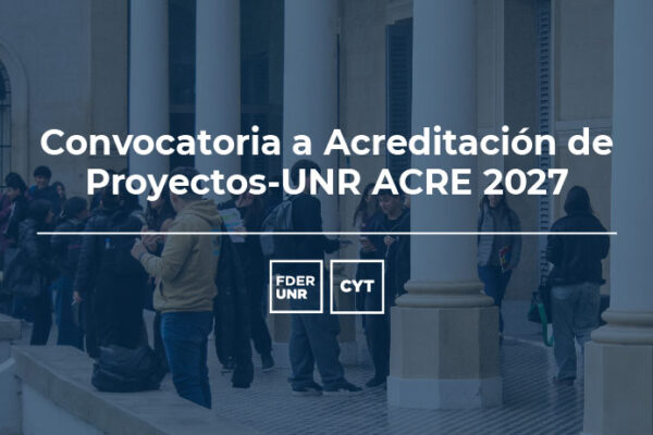 Convocatoria ACRE 2027