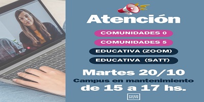 ATENCIÓN -INFORMACIÓN IMPORTANTE