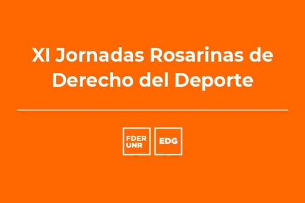 XI JORNADAS ROSARINAS DE DERECHO DEL DEPORTE